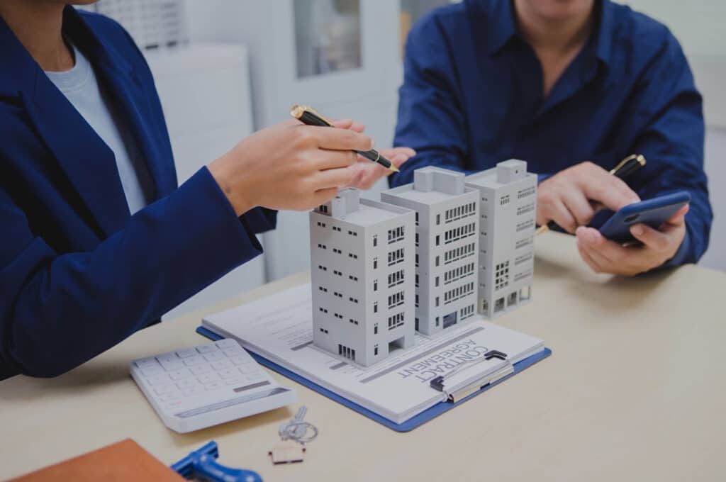 Hausverwaltung Burgaltendorf, ein Konstruktion