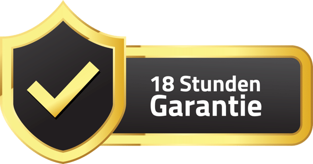 18 Stunden Garantie